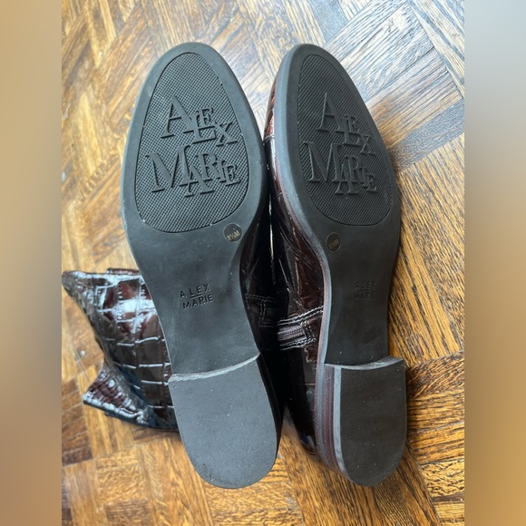 Alex Marie Leather Boots Sz 8.5 - Picture 9 of 12